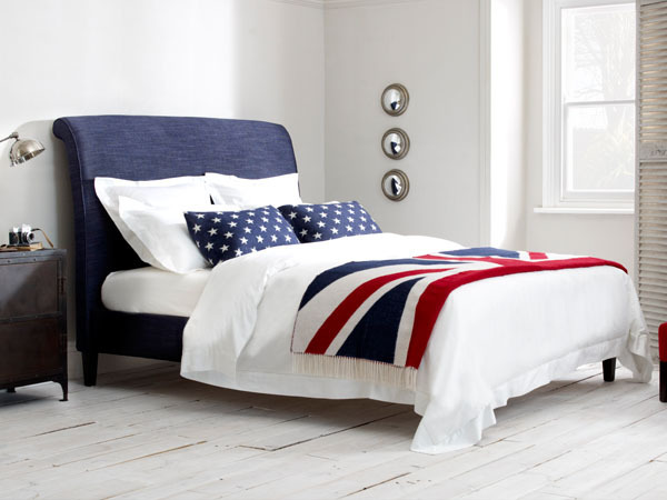 Levis Upholstered DB Queen Size Bed